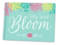 bloom daily planners Why You'll Bloom Gift Book, 4.5" x 3.25"